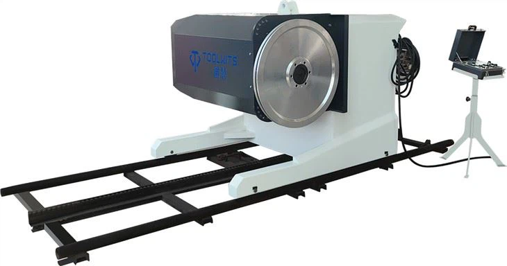 Wire saw machine for granite
