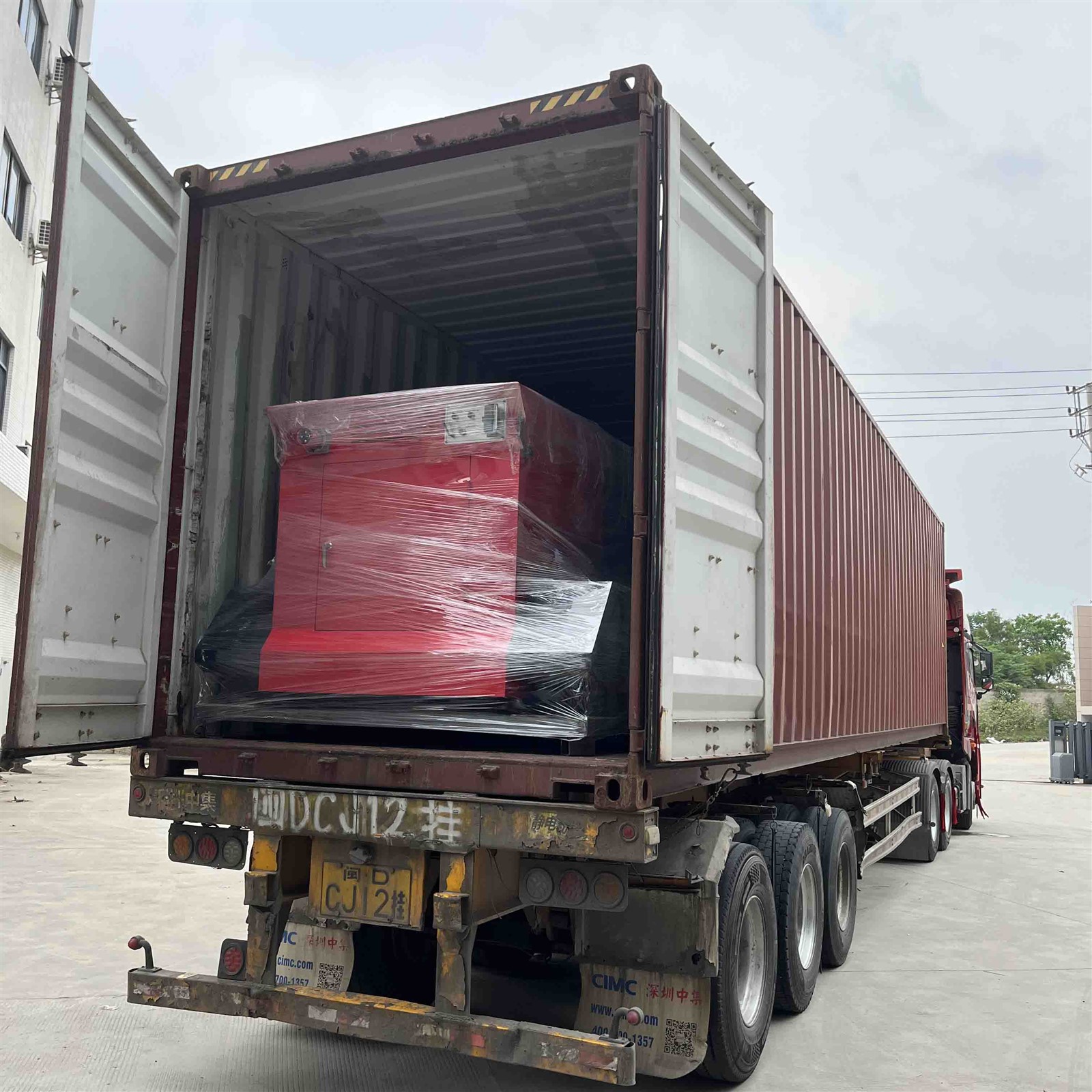 Quarry Wire Saw Machine Loading Container Quarry Wire Saw Machine Loading Container